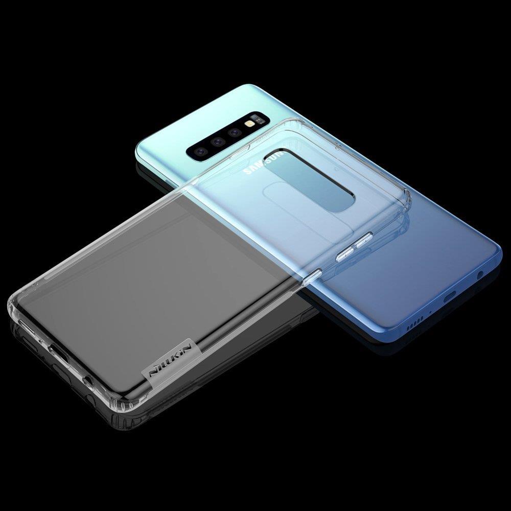 Силиконов Калъф за Samsung S10, Nillkin Nature Case, Прозрачен (2)