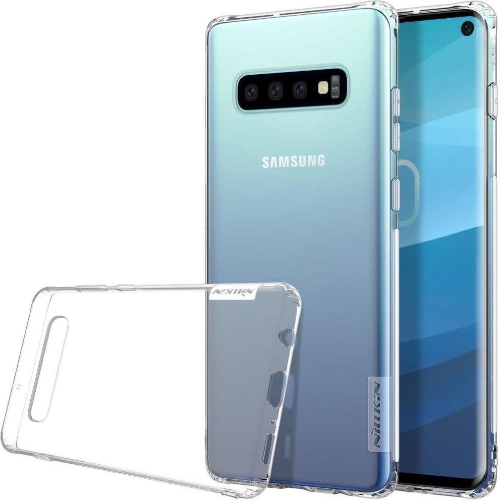 Силиконов Калъф за Samsung S10, Nillkin Nature Case, Прозрачен