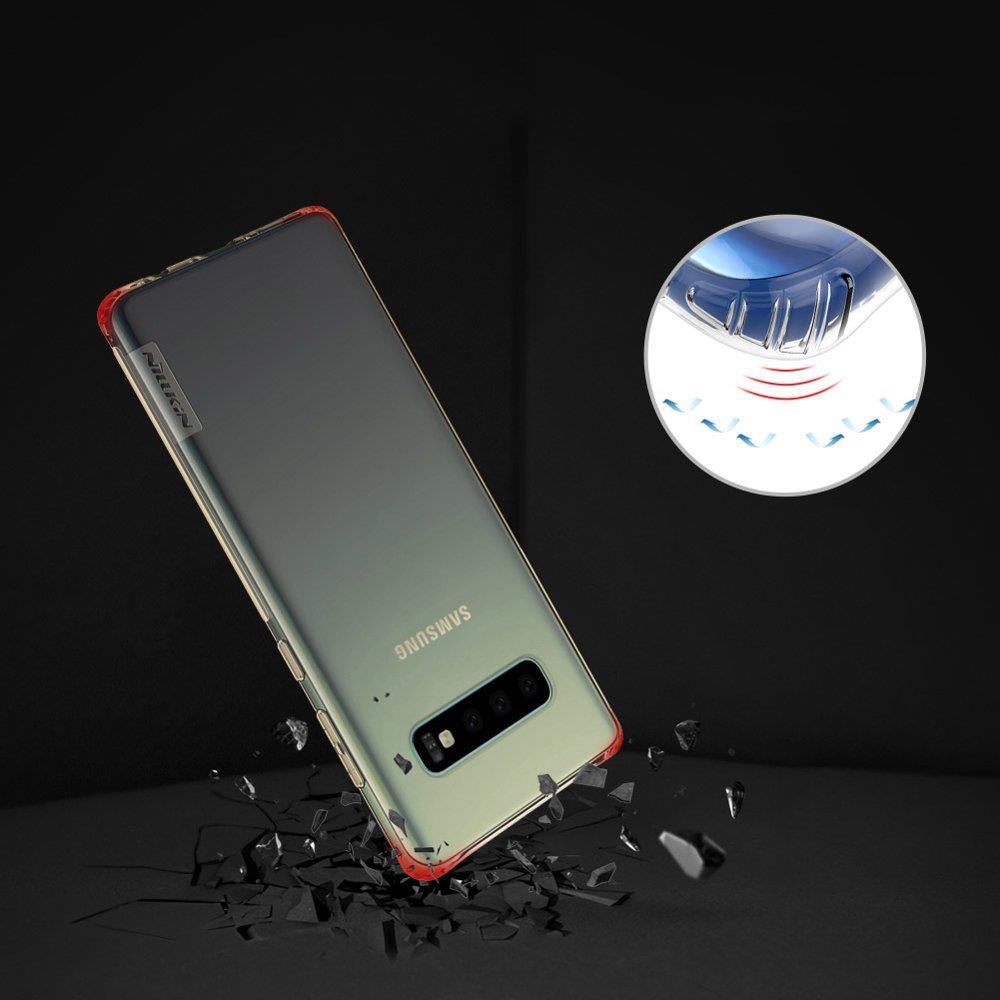 Силиконов Калъф за Samsung S10, Nillkin Nature Case, Прозрачен (3)