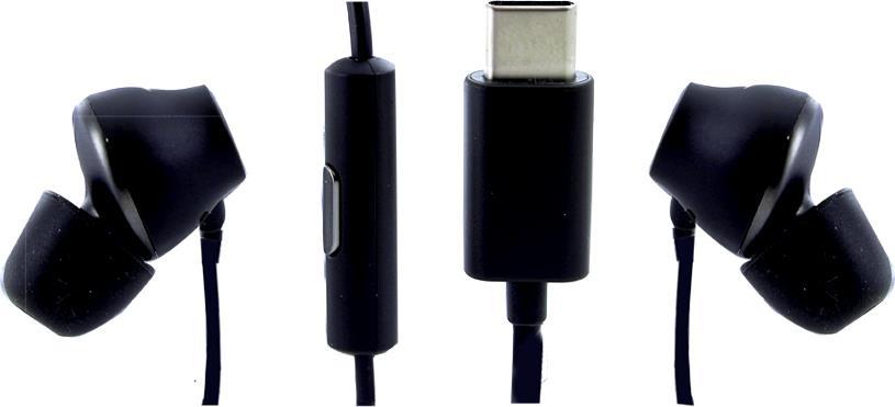 Оригинални Слушалки с USB-C за HTC Handsfree USB-C, Черен (2)