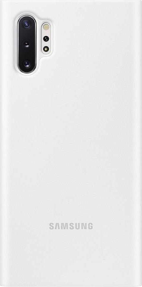 Оригинален Активен Калъф за Samsung Note 10 Plus Clear View Cover Book Case Ef-Zn975cwe, Бял (3)