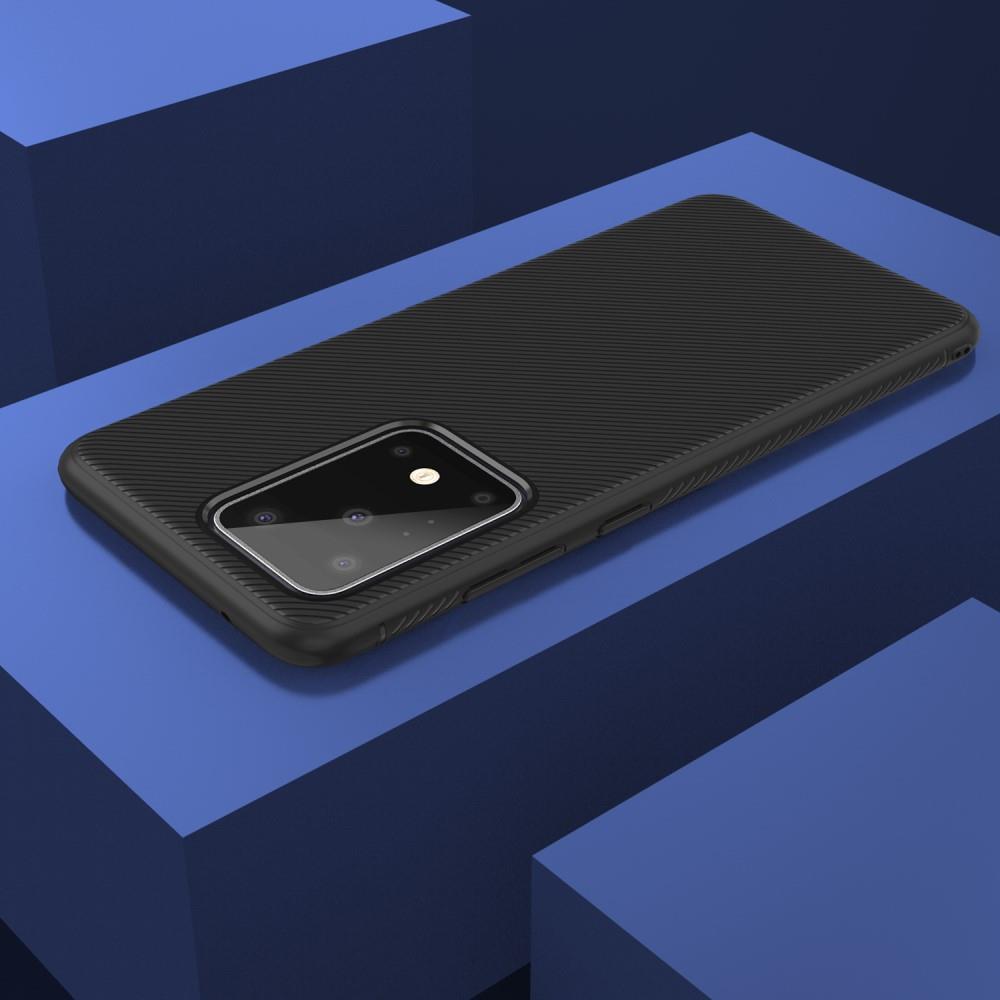 Силиконов Калъф за Samsung S20 Ultra, Twill Case, Черен (4)
