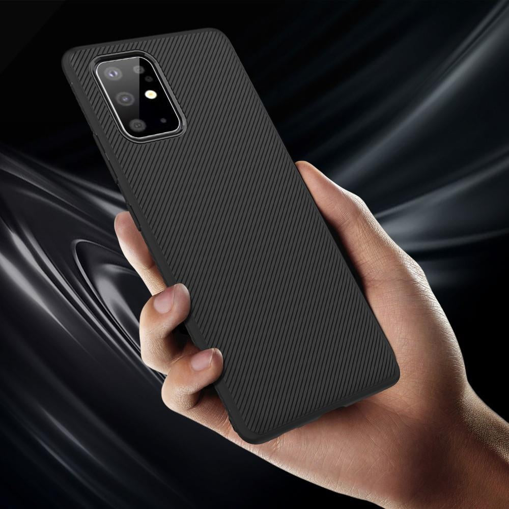 Силиконов Калъф за Samsung S20 Plus, Twill Case, Черен (3)