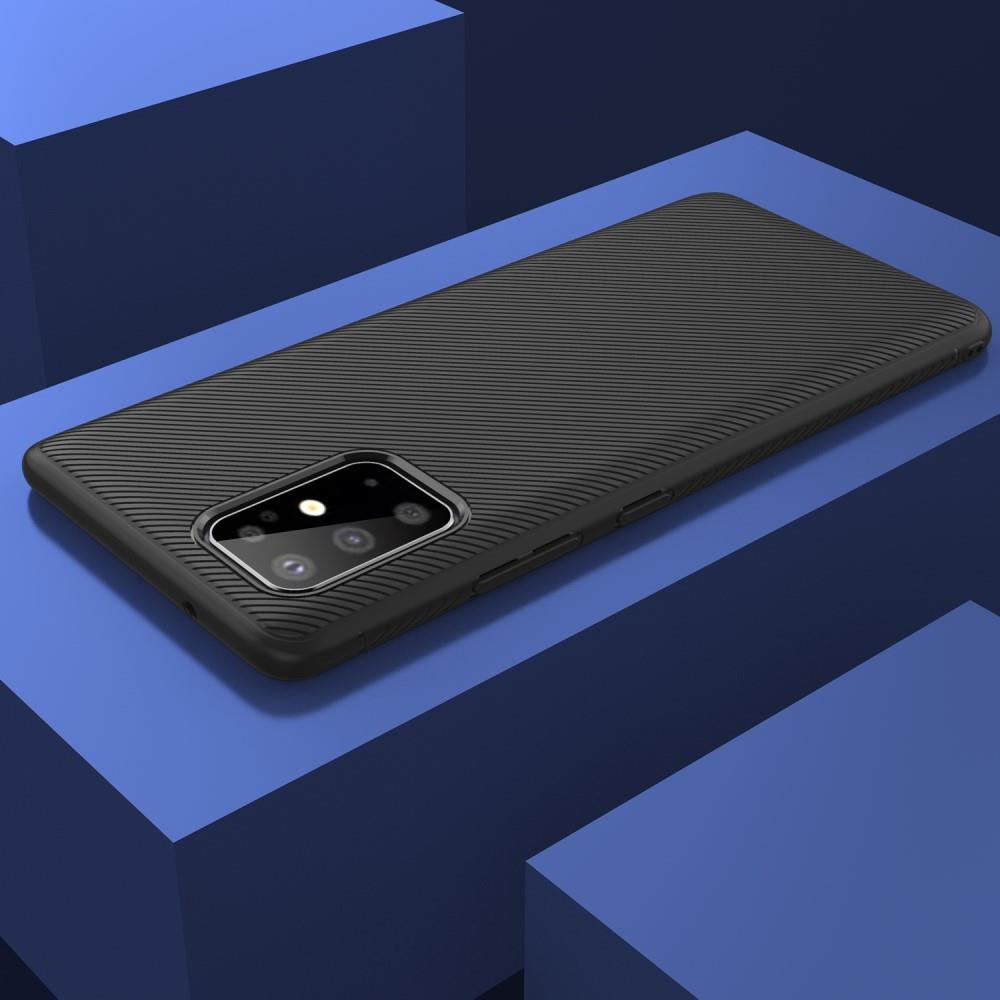 Силиконов Калъф за Samsung S20 Plus, Twill Case, Черен (4)