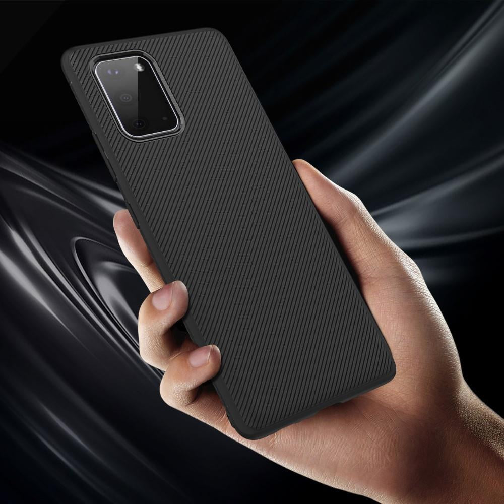 Силиконов Калъф за Samsung S20, Twill Case, Черен (3)