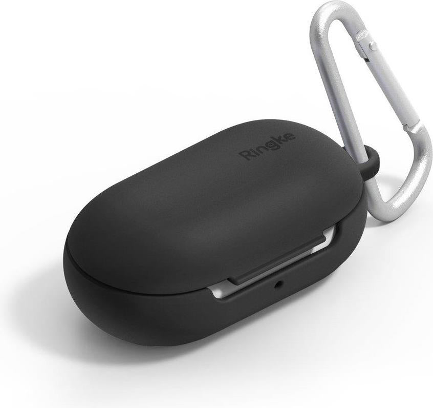 Калъф за Слушалки за Samsung Galaxy Buds, Ringke Silicone Case, Черен