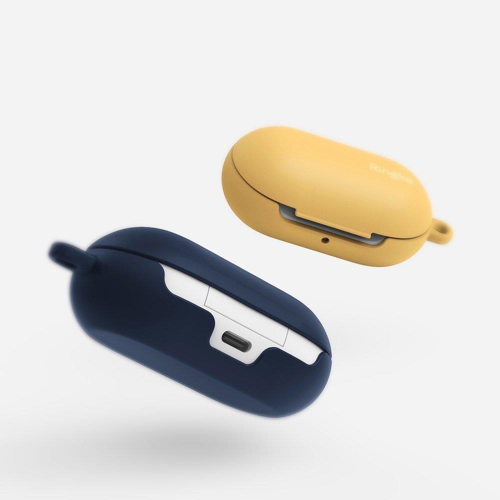 Калъф за Слушалки за Samsung Galaxy Buds, Ringke Silicone Case, Черен (4)