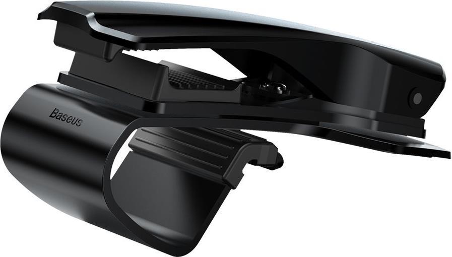 Стойка за Навигация и Смартфон за Кола, Baseus Holder Clip Dashboard, Черен (6)