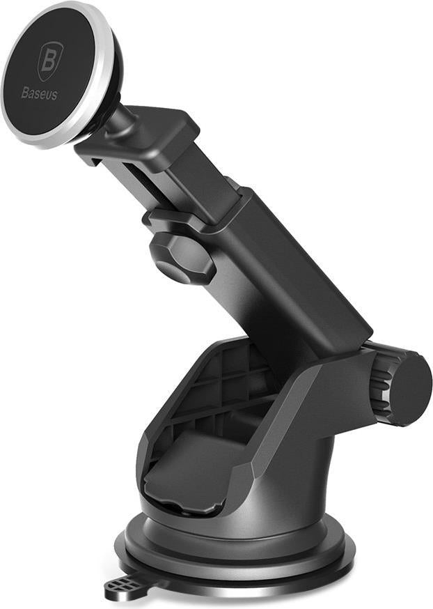 Стойка за Кола Магнитна, Baseus Holder Telescopic Magnetic, Черен (2)