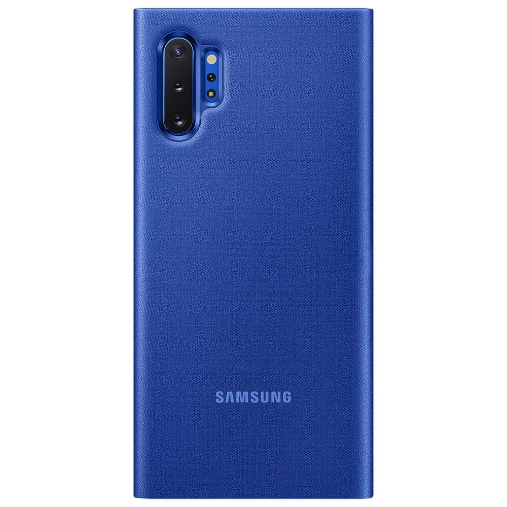 Оригинален Активен Калъф за Samsung Note 10 Plus Led View Cover Book Case Ef-Nn975ple, Син (5)