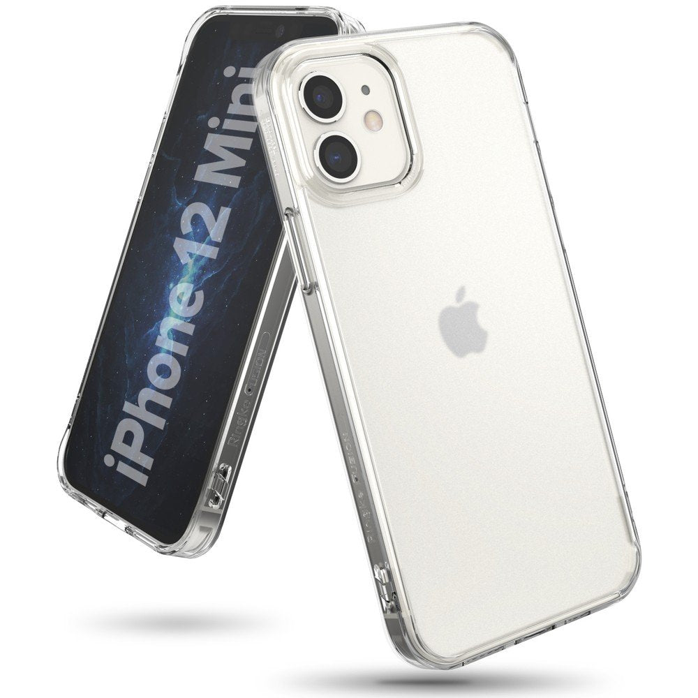 Противоударен Хибриден Калъф за iPhone 12 Mini, Ringke Fusion Matte Case, Прозрачен