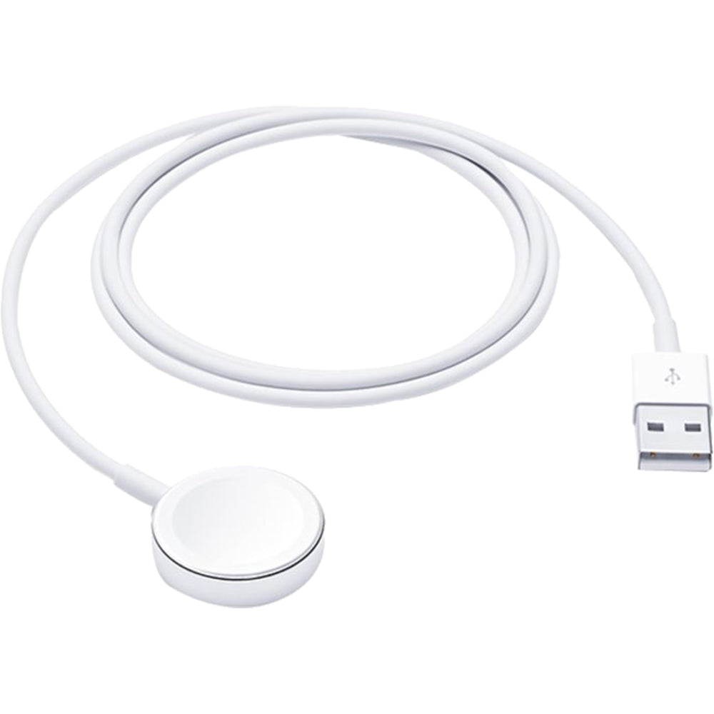 Оригинално Зарядно за Apple Watch Magnetic Charging Cable 1m Mx2e2zm/a, Бял (2)