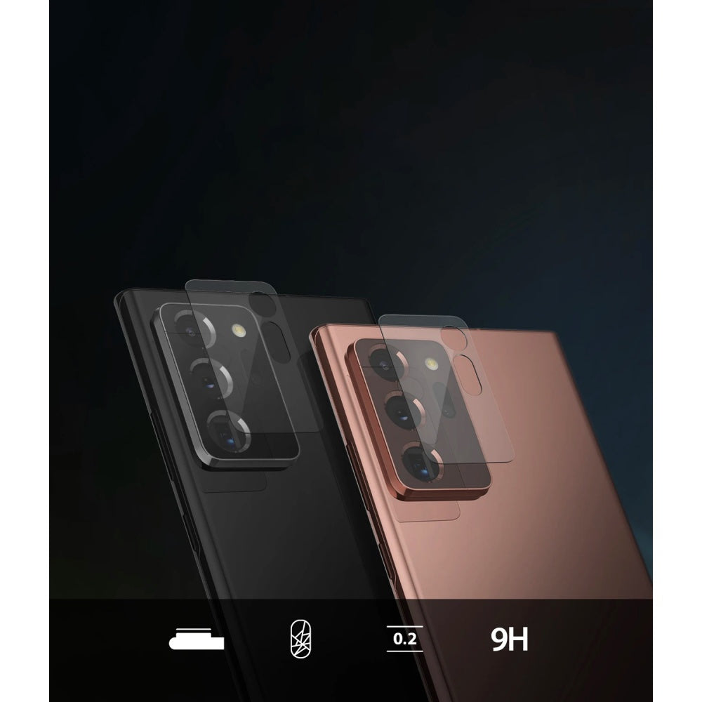 Удароустойчив Протектор за Samsung Note 20 Ultra, Ringke Flexy Cam Glass, Прозрачен (4)