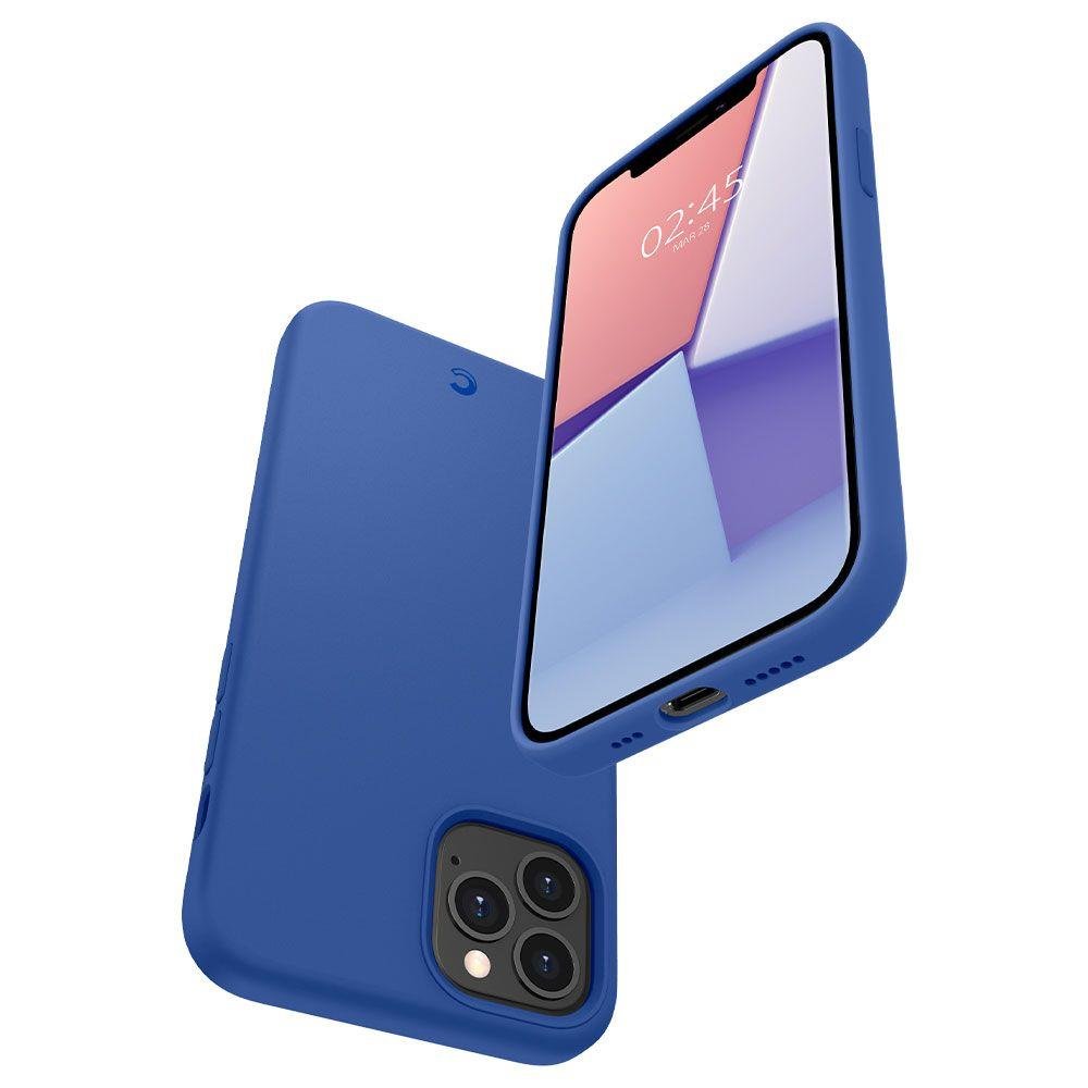Силиконов Калъф за iPhone 12 Pro Max, Spigen Ciel by Cyrill Silicone Case, Син (2)
