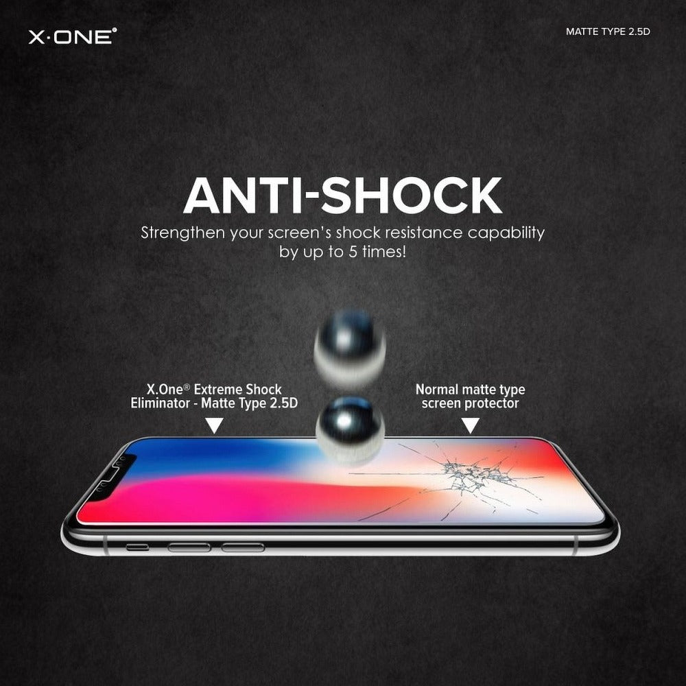 Матиран Стъклен Протектор за iPhone 12 Pro Max, X-one Mat 5D Glass, Прозрачен (4)