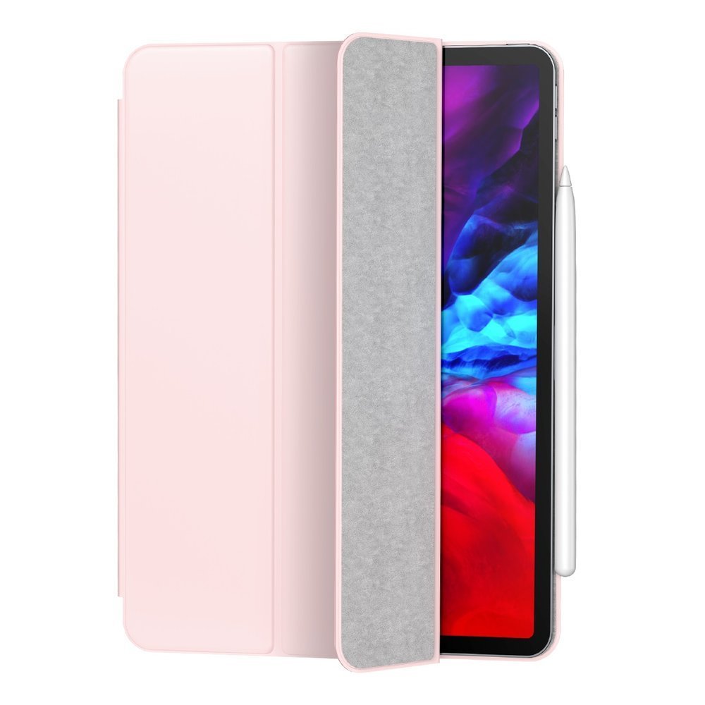 Защитен Калъф за iPad Air 11" 2026-2020, Baseus Magnetic Case, Розов (2)