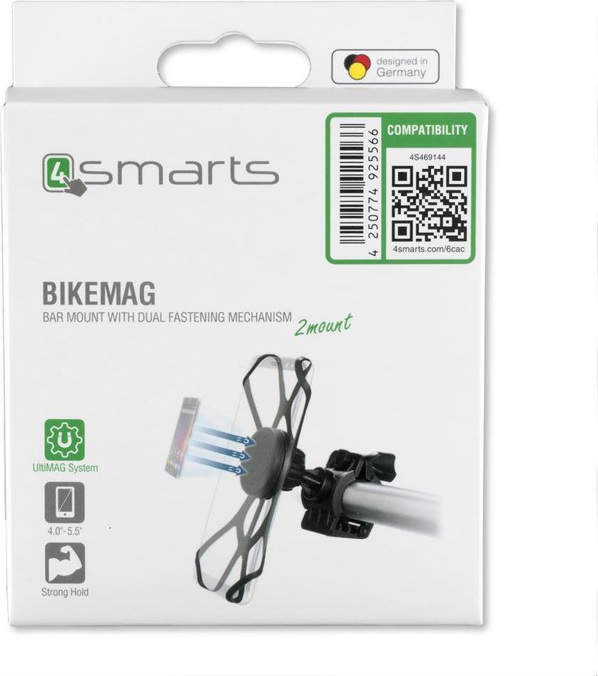 Стойка за Велосипед Магнитна, 4Smarts Holder Bikemag, Черен (2)