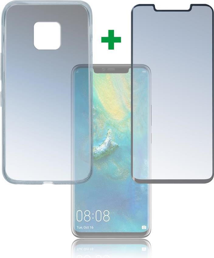 Калъф 360° за Huawei Mate 20 Pro, 4Smarts Premium Set Case, Прозрачен (2)