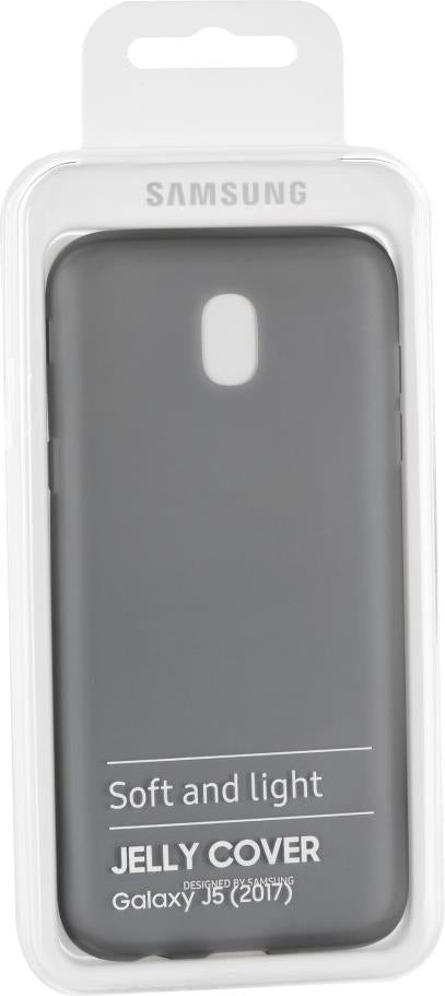 Оригинален Силиконов Калъф за Samsung J5 2017 Jelly Cover Case Ef-Aj530tbegww, Черен (3)