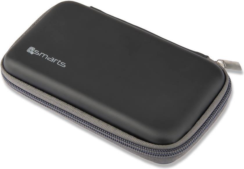 Подаръчен Комплект 5в1, 4Smarts SЕТ Charger/ Holder/ Cable/ Zipper, Черен (7)