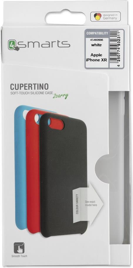 Силиконов Калъф за iPhone XR, 4Smarts Cupertino Case, Полупрозрачен (4)