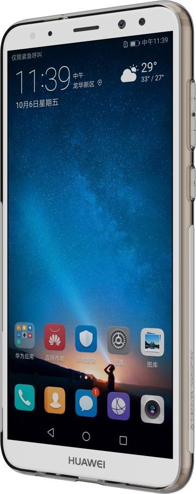 Силиконов Калъф за Huawei Mate 10 Lite, Nillkin Nature Case, Полупрозрачен (4)