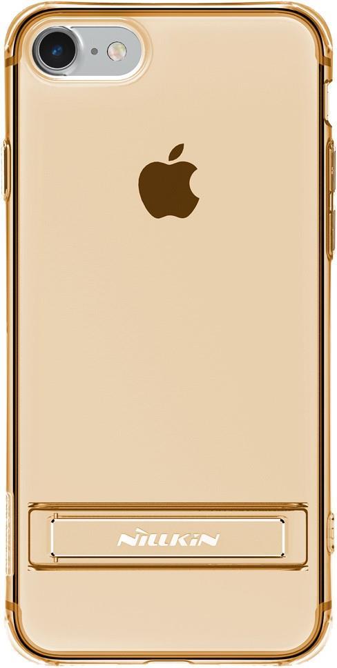 Силиконов Калъф с Поставка за iPhone SE 2022/2020 8/7, Nillkin Crashproof 2 Case, Златист (3)