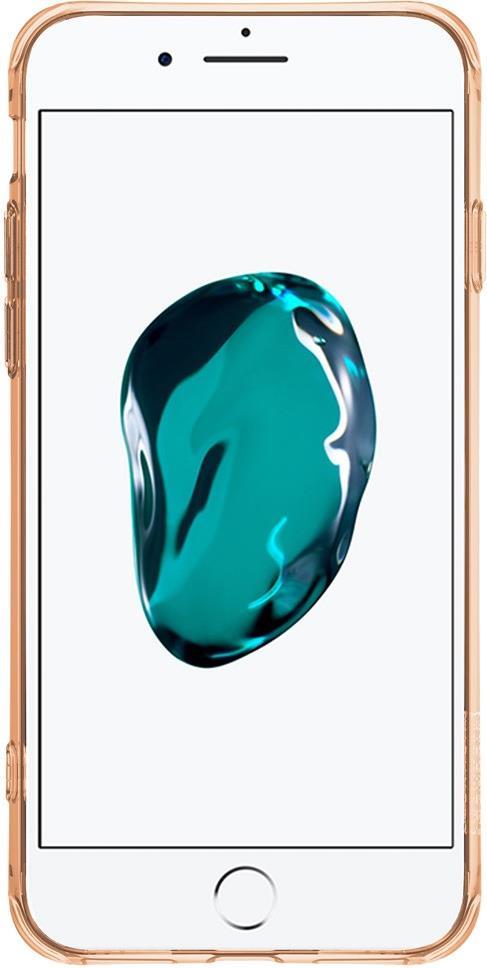 Силиконов Калъф с Поставка за iPhone SE 2022/2020 8/7, Nillkin Crashproof 2 Case, Златист (2)