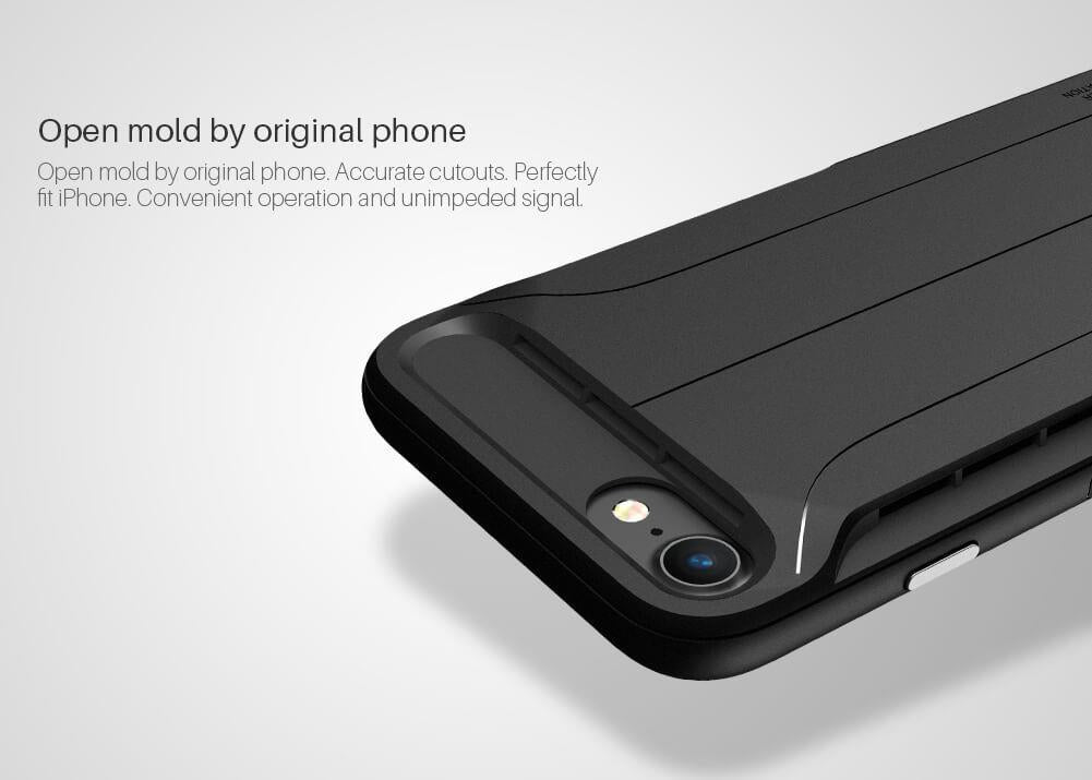 Калъф Усилващ Звука за iPhone 8/7 Plus, Nillkin Amp Case, Черен (2)