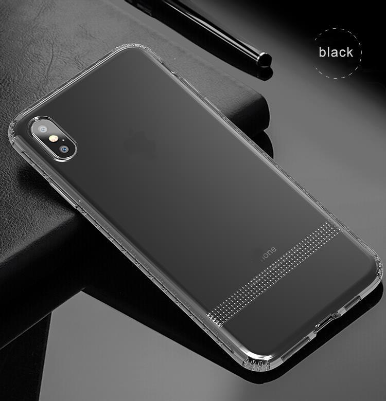 Силиконов Калъф за iPhone XS Max, Ipaky Diamond Case, Полупрозрачен (5)