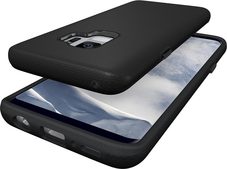 Противоударен Хибриден Калъф за Samsung S9, Eiger North Case, Черен (2)