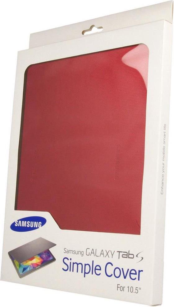Оригинален Калъф за Samsung Tab S 10,5" Book Case Ef-Dt800br, Червен (4)