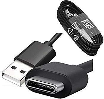 Оригинален USB-C Кабел за Samsung с Бързо Зареждане 1.5m EP-DG930MBE 2pcs, Черен (2)