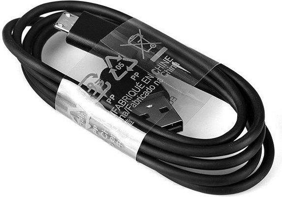 Оригинален micro-USB Кабел за Samsung 0.8m ECB-DU68BE, Черен (Bulk)