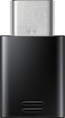 Оригинален Преход/Адаптер за Samsung micro-USB to USB-C EE-GN930BB, Черен (Bulk) (4)