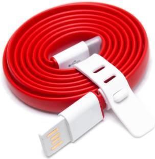 Оригинален USB-C Кабел за Oneplus с Бързо Зареждане Flat 1.5m 4a, Червен (Bulk) (2)