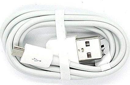 Оригинален micro-USB Кабел за Huawei 1m New HW12500369W, Бял (Bulk) (3)