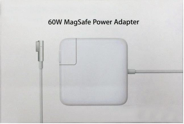 Оригинално Зарядно за MacBook, Apple 220v Magsafe 1 Charger A1344 60w, Бял