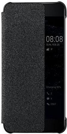 Оригинален Активен Калъф за Huawei P10 Plus Smart View Book Case, Тъмно Сив
