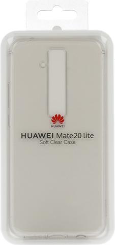 Оригинален Силиконов Калъф за Huawei Mate 20 Lite Soft TPU Case, Прозрачен (3)