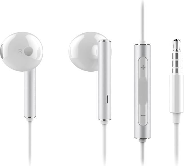 Оригинални Слушалки за Huawei Handsfree AM116 Metal, Бял (2)