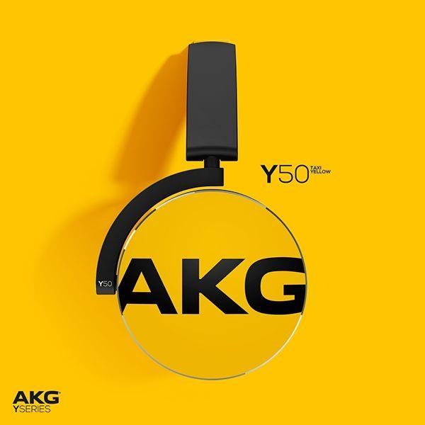 Оригинални Слушалки, AKG Handsfree Y50, Жълт (4)