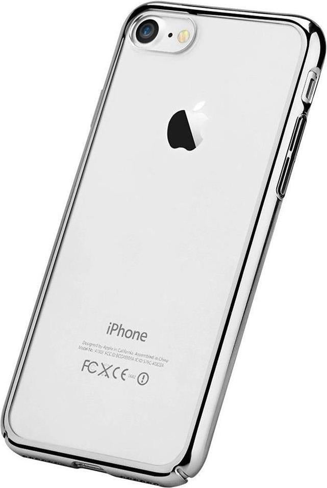 Твърд Калъф за iPhone SE 2022/2020 8/7, Devia Glimmer Case, Сребрист (2)