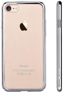 Твърд Калъф за iPhone SE 2022/2020 8/7, Devia Glimmer Case, Сребрист