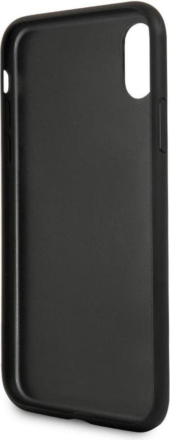Луксозен Кожен Калъф за iPhone XS/X, BMW Leather Case, Черен (4)