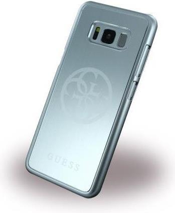 Луксозен Алуминиев Калъф за Samsung S8, Guess Aluminium Case, Сребрист