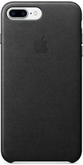 Оригинален Кожен Калъф за Apple iPhone 8/7 Plus, Leather Case, Черен (2)