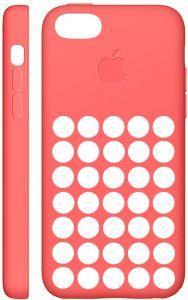 Оригинален Силиконов Калъф за Apple iPhone 5c, Silicone Case, Розов (3)
