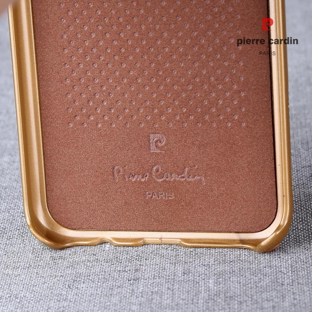 Калъф от Естествена Кожа за Samsung S8, Pierre Cardin Pcs-P15 Case, Кафяв (3)