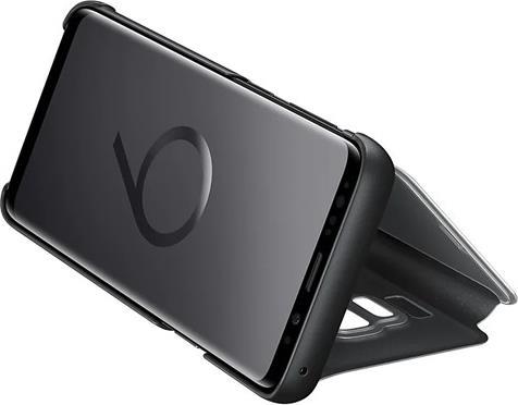 Оригинален Активен Калъф за Samsung S9 Clear View Cover Book Case Ef-Zg960cbegww, Черен (3)